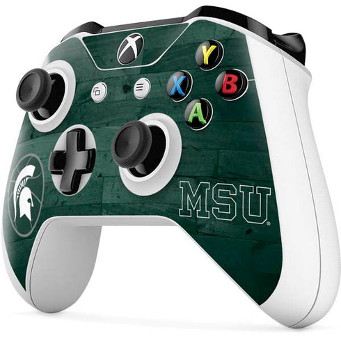 Michigan State University Basketball Courtside Xbox One S Controller Skin