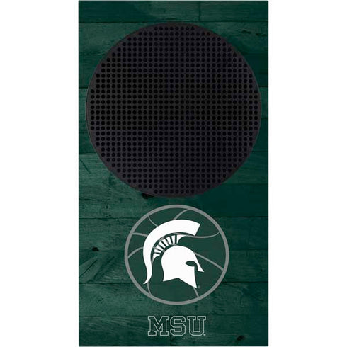 Michigan State University Basketball Courtside Xbox Series S Console Skin