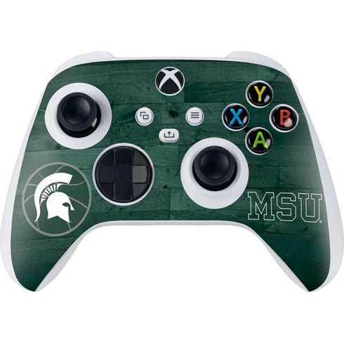Michigan State University Basketball Courtside Xbox Series S Controller Skin