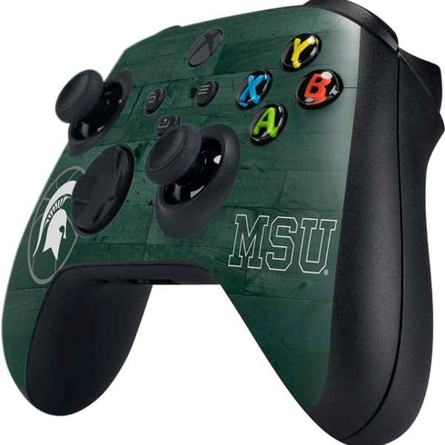 Michigan State University Basketball Courtside Xbox Series X Controller Skin