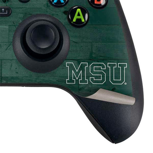 Michigan State University Basketball Courtside Xbox Series X Controller Skin