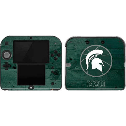 Michigan State University Basketball Courtside Nintendo 2DS Skin