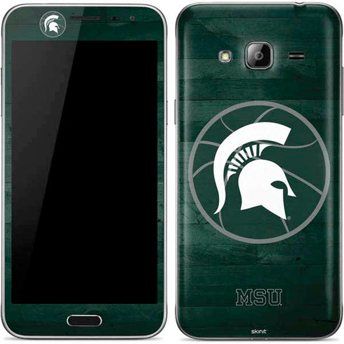 Michigan State University Basketball Courtside Galaxy J3 Skin