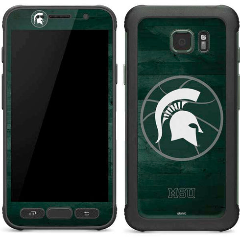 Michigan State University Basketball Courtside Galaxy S7 Active Skin