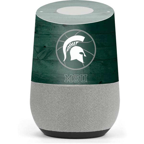Michigan State University Basketball Courtside Google Home Skin