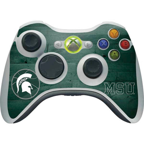 Michigan State University Basketball Courtside Xbox 360 Wireless Controller Skin