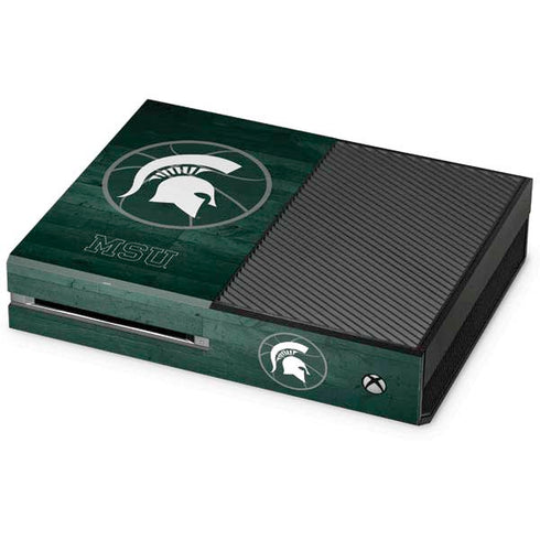 Michigan State University Basketball Courtside Xbox One Console Skin
