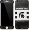 Michigan State University Black and White Stripes iPhone 6/6s Skin
