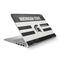 Michigan State University Black and White Stripes HP Spectre Skin