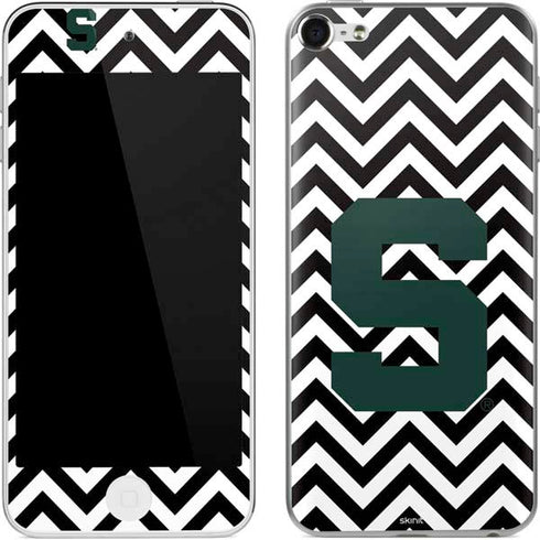Michigan State University Spartans S Chevron Apple iPod Skin