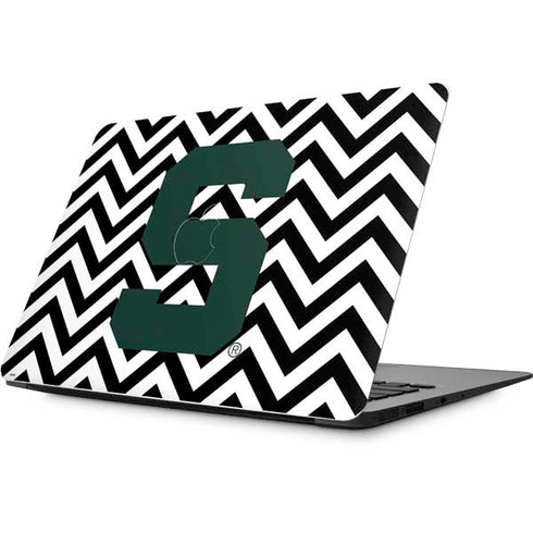 Michigan State University Spartans S Chevron Apple MacBook Skin