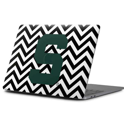 Michigan State University Spartans S Chevron Apple MacBook Pro 13-inch Skin
