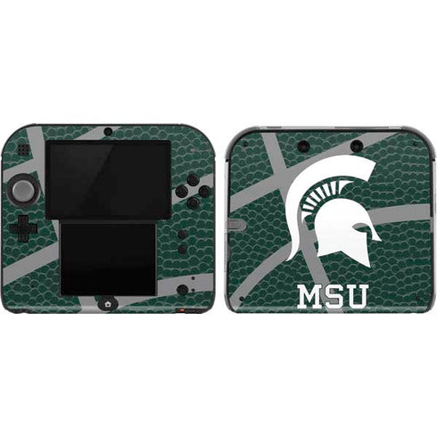Michigan State University Green Basketball Nintendo 2DS Skin