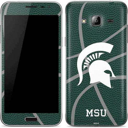 Michigan State University Green Basketball Galaxy J3 Skin