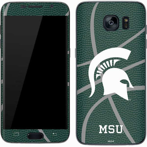 Michigan State University Green Basketball Galaxy S7 Skin