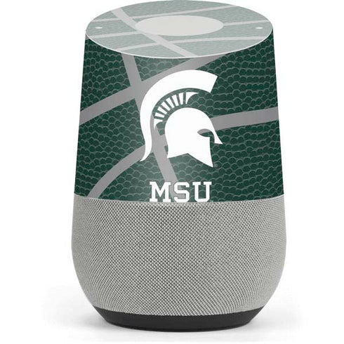 Michigan State University Green Basketball Google Home Skin