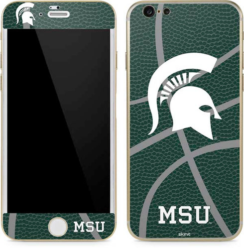 Michigan State University Green Basketball iPhone 6/6s Skin
