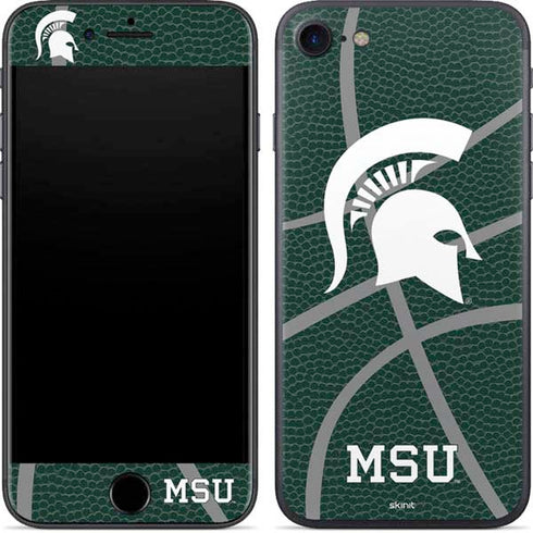 Michigan State University Green Basketball iPhone 7 Skin