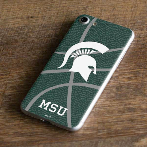 Michigan State University Green Basketball iPhone 7 Skin