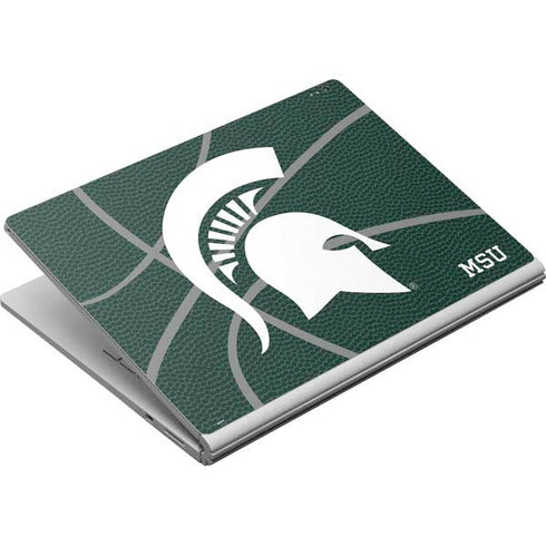 Michigan State University Green Basketball Surface Book Skin