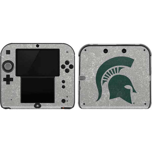 Michigan State University Grey Spartans Logo Nintendo 2DS Skin