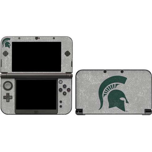 Michigan State University Grey Spartans Logo 3DS XL 2015 Skin