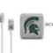 Michigan State University Grey Spartans Logo iPad Charger (10W USB) Skin