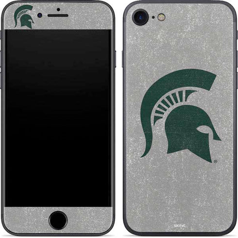 Michigan State University Grey Spartans Logo iPhone 7 Skin