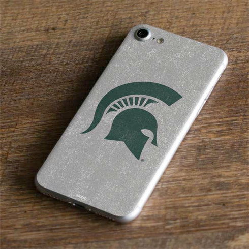 Michigan State University Grey Spartans Logo iPhone 7 Skin