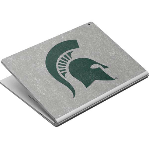 Michigan State University Grey Spartans Logo Surface Book Skin