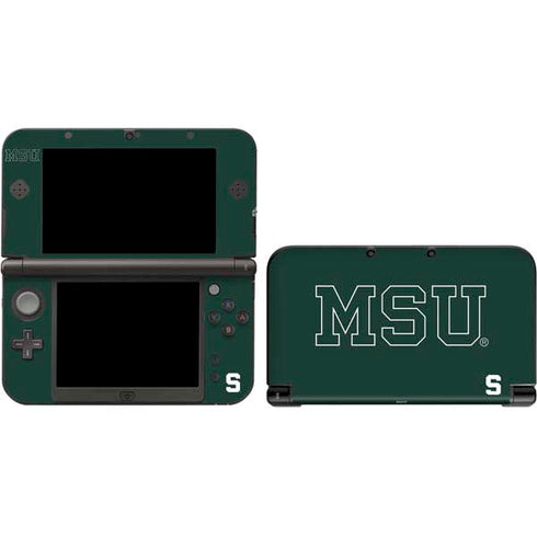 Michigan State University MSU Letters 3DS XL 2015 Skin