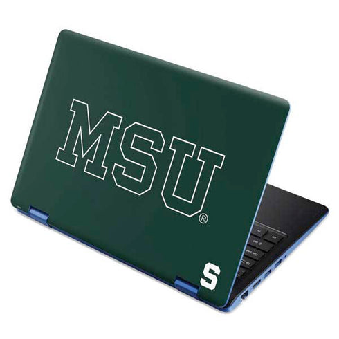 Michigan State University MSU Letters Aspire R11 11.6in Skin