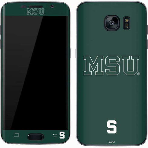 Michigan State University MSU Letters Galaxy S7 Skin