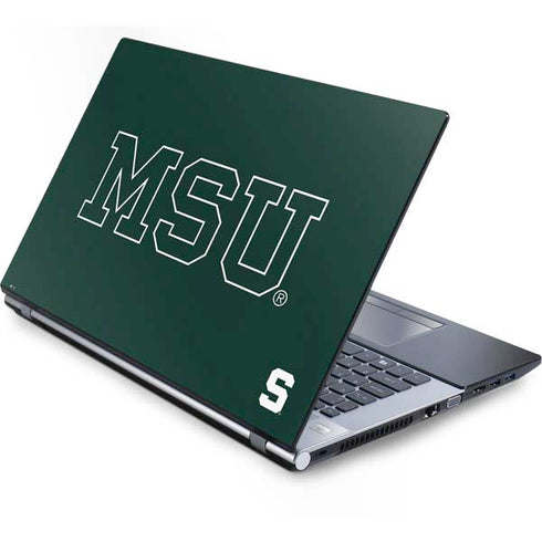 Michigan State University MSU Letters Generic Laptop Skin
