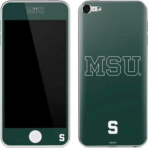 Michigan State University MSU Letters Apple iPod Skin