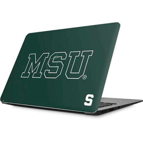 Michigan State University MSU Letters Apple MacBook Skin