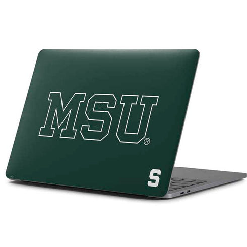 Michigan State University MSU Letters Apple MacBook Pro 13-inch Skin