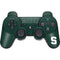Michigan State University MSU Letters PS3 Dual Shock wireless controller Skin