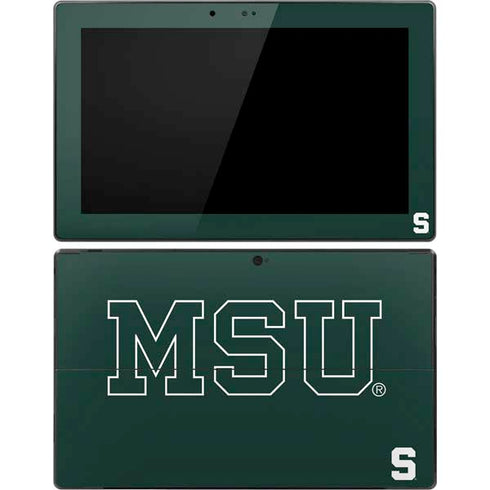 Michigan State University MSU Letters Surface Pro Tablet Skin