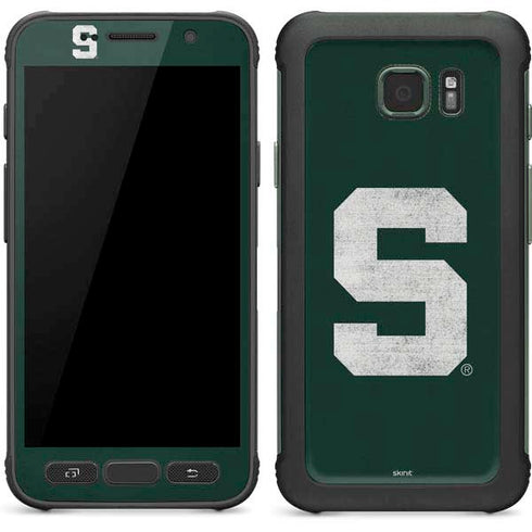 Michigan State University Spartans Away Grey S Galaxy S7 Active Skin