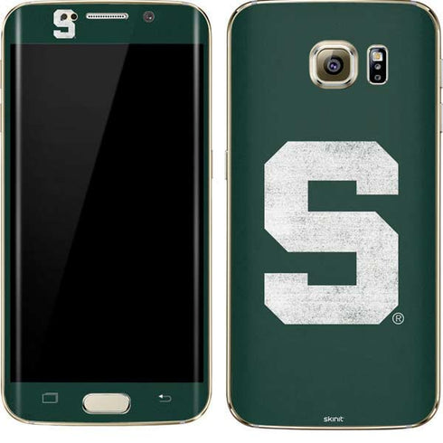Michigan State University Spartans Away Grey S Galaxy S7 Edge Skin