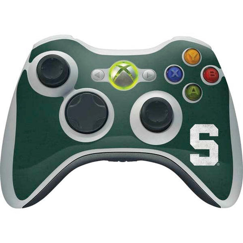 Michigan State University Spartans Away Grey S Xbox 360 Wireless Controller Skin