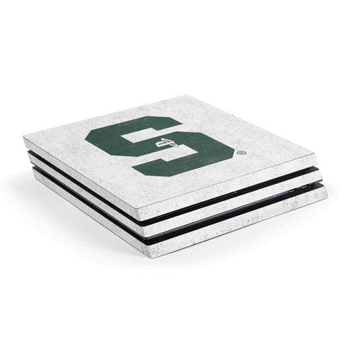 Michigan State University Spartans Mean Green S PS4 Pro Console Skin