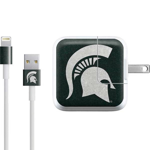 Michigan State University Spartans Logo iPad Charger (10W USB) Skin