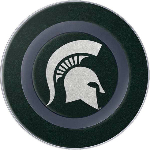 Michigan State University Spartans Logo Wireless Charger Skin