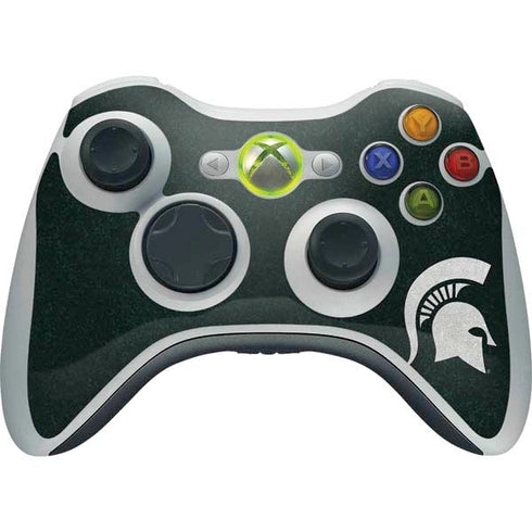 Michigan State University Spartans Logo Xbox 360 Wireless Controller Skin