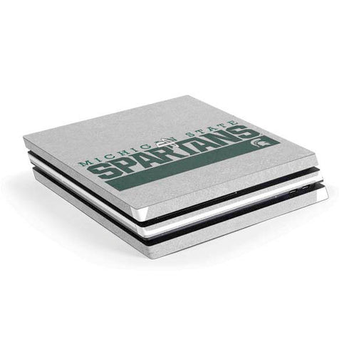 Michigan State University Spartans Marquee PS4 Pro Console Skin
