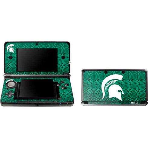 Michigan State University Spartans Digital Pixels 3DS (2011) Skin