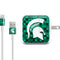 Michigan State University Spartans Digital Pixels iPad Charger (10W USB) Skin