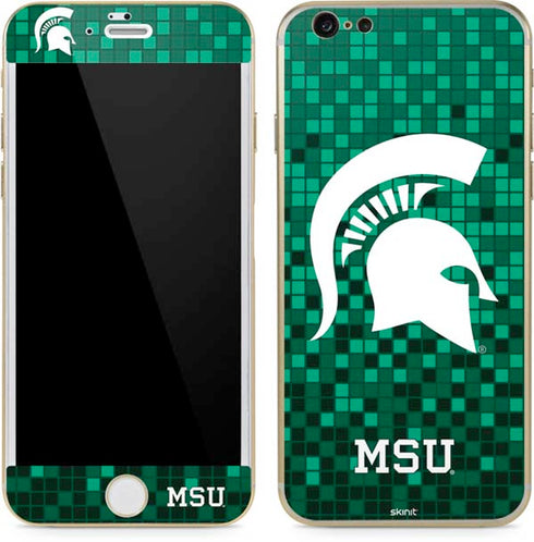 Michigan State University Spartans Digital Pixels iPhone 6/6s Skin